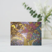 Carte Postale Fleurs (Debout devant)