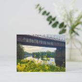Carte Postale Fleurs (Debout devant)