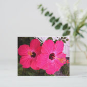 Carte Postale fleurs (Debout devant)