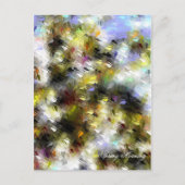 CARTE POSTALE FLEURS (Devant)