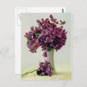 Carte Postale Fleurs (Devant / Derrière)