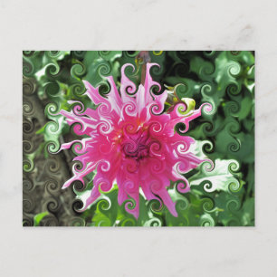 CARTE POSTALE FLEURS