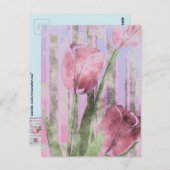 Carte postale Fleurs (Devant / Derrière)