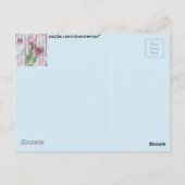 Carte postale Fleurs (Dos)