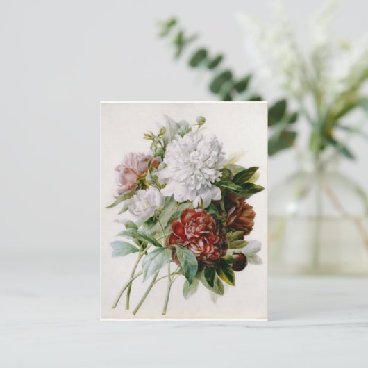 Carte Postale Fleurs 15 (Debout devant)