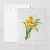 Carte Postale Fleurs 5 (Devant / Derrière)
