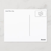 Carte Postale Fleurs à épicéa au printemps (Dos)