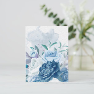 Carte Postale Fleurs à l'aquarelle 8