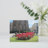 Carte Postale Fleurs à Rome, Italie (Debout devant)