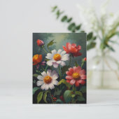 Carte Postale Fleurs aigre-doux (Debout devant)