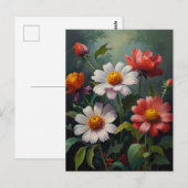 Carte Postale Fleurs aigre-doux (Devant / Derrière)