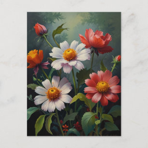 Carte Postale Fleurs aigre-doux