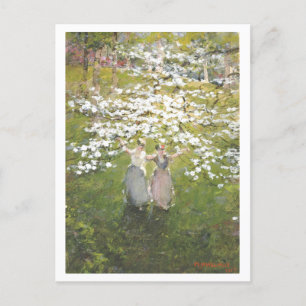 Carte Postale Fleurs Amitié / Peinture de la Sisterhood