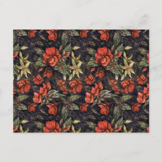 Carte Postale Fleurs anciennes d'Alexandra Cook aka Linandara (Devant)