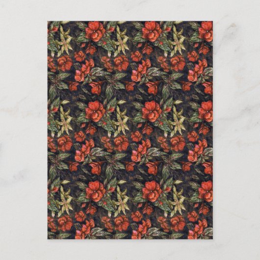 Carte Postale Fleurs anciennes d'Alexandra Cook aka Linandara (Devant)