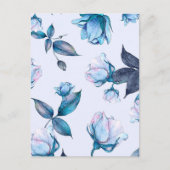 Carte Postale Fleurs aquarelles 10 (Devant)