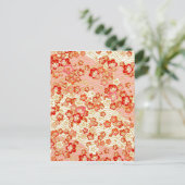 Carte Postale Fleurs asiatiques (Debout devant)