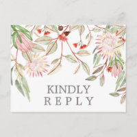 Fleurs australiennes Mariage rustique correspondan