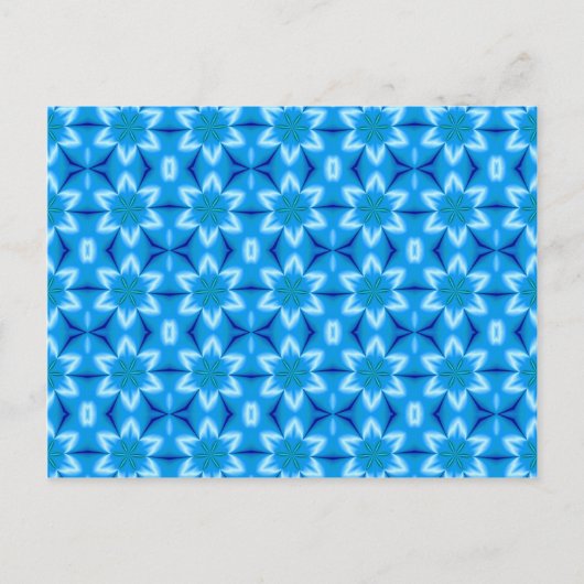 Carte Postale Fleurs blanches congelées (Devant)
