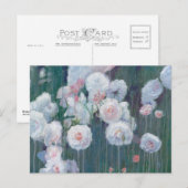 Carte postale Fleurs cassées (Devant / Derrière)