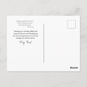 Carte Postale Fleurs chrétiennes orthodoxes joyeuses et ensoleil (Dos)