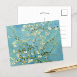 Carte Postale Fleurs d'amandes | Vincent van Gogh<br><div class="desc">Almond Blossoms (1890) de l'artiste néerlandais Vincent van Gogh (1853-1890). Le tableau de Van Gogh's Almond Blossoms présente des fleurs blanches délicates dressées contre un ciel turquoise vibrant, symbolisant une nouvelle vie et un renouveau. Inspiré de l'art japonais, les branches élégantes et les lignes fluides créent un sentiment de sérénité...</div>