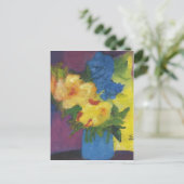 Carte Postale Fleurs d'amour (Debout devant)