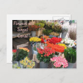 Carte Postale Fleurs d'Amsterdam (Devant / Derrière)