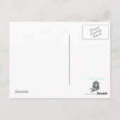 Carte Postale Fleurs d'anniversaire (Dos)