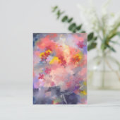 Carte Postale Fleurs d'anniversaire pour vous (Debout devant)