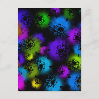 Carte Postale Fleurs dans l'ombre