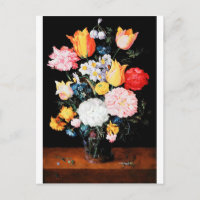 Fleurs dans un navire en verre, Jan Brueghel le pl