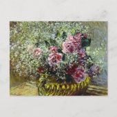 Carte Postale Fleurs dans un pot - Claude Monet (Devant)
