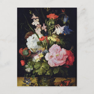 Carte Postale Fleurs dans un Vase