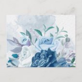 Carte Postale Fleurs d'aquarelle 8 (Dos)