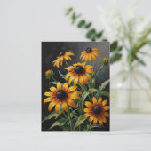 Carte Postale Fleurs d'Aster (Debout devant)