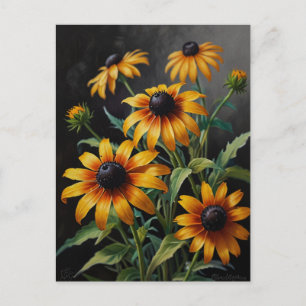Carte Postale Fleurs d'Aster