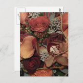 Carte Postale Fleurs d'automne (Devant / Derrière)