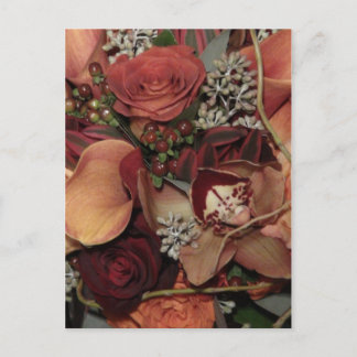 Carte Postale Fleurs d'automne