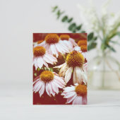 Carte Postale Fleurs d'automne (Debout devant)