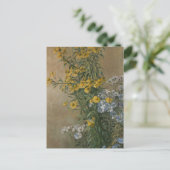 Carte Postale Fleurs d'automne | Gunnar Gunnarsson Wennerberg (Debout devant)