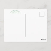 Carte Postale Fleurs de Californie : Fremontodendron (Dos)