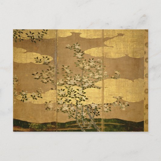 Carte Postale Fleurs de Camellias (Devant)