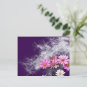 Carte postale Fleurs de carte postale et graines d (Debout devant)