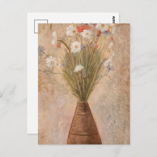 Carte Postale Fleurs de champ | Tadeusz Makowski (Devant / Derrière)