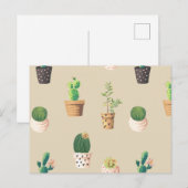 Carte Postale Fleurs de Cool Personnaliser (Devant / Derrière)