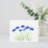 Carte Postale Fleurs de Cornoufleurs (Debout devant)
