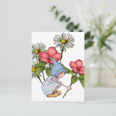 Carte Postale Fleurs de cueillette, Fanstasy Art (Debout devant)