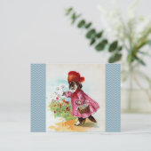 Carte Postale Fleurs de cueillette Kitty (Debout devant)