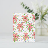 Carte Postale Fleurs de Fiesta tropicales (Debout devant)